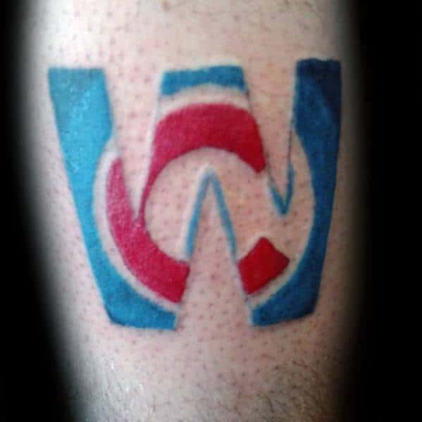 Masculine Chicago Cubs Tattoos For Men On Forearm