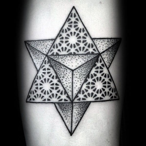 Masculine Geometric Forearm Tattoos For Men