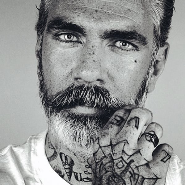 Masculine Grey Beard Styles For Guys