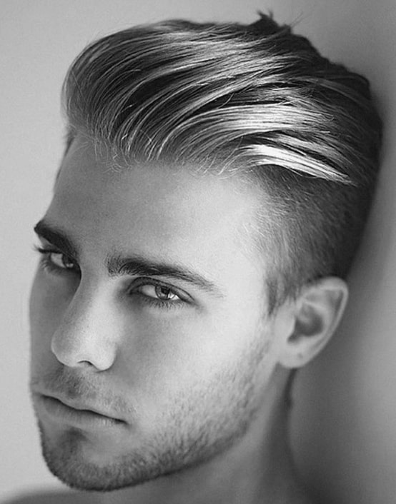 Masculine Hairstyles With Shaved Side For Men