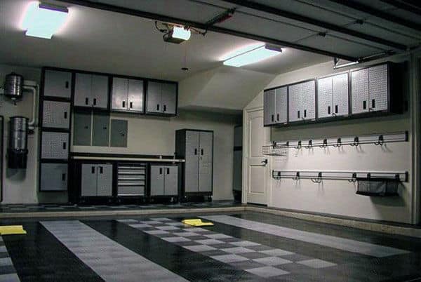 heavy-duty stainless steel garage storage 