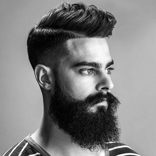 Masculine Low Temp Fade Haircut For Guys