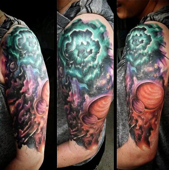 Masculine Men's Big Dipper Tattoo Designs