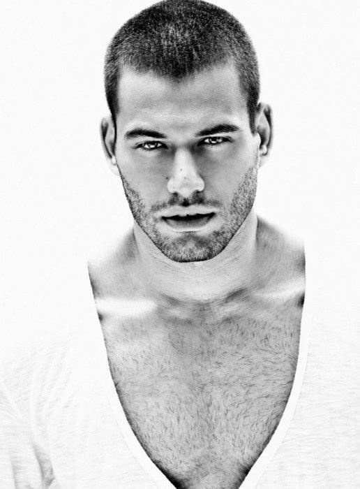 Masculine Mens Buzz Cut Hair