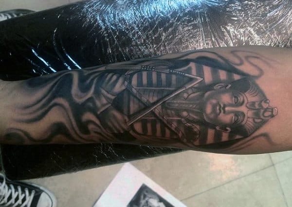 Masculine Men's Egyptian Art Tattoos