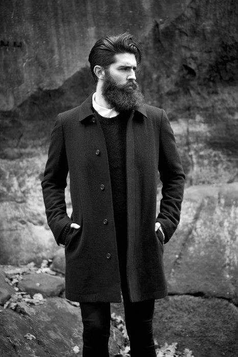 Masculine Mens Medium To Long Thick Classic Hairstyles