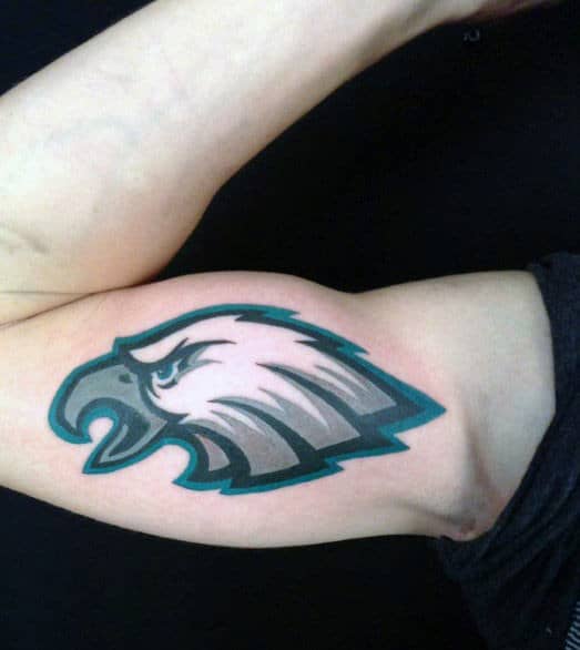 Masculine Philiadephia Eagles Nfl Mens Arm Tattoos