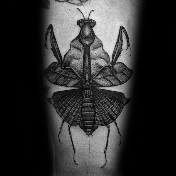 Masculine Praying Mantis Tattoos For Men
