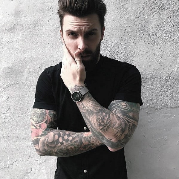 Masculine Rugged Male Nice Beard Style Ideas