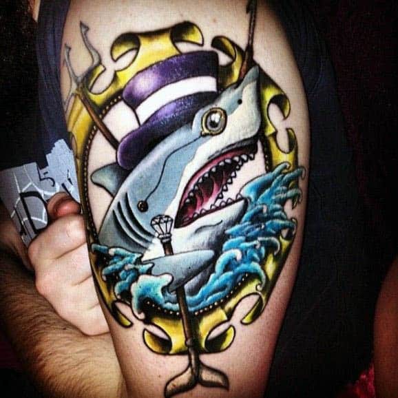 Masculine Shark Tattoo Inspiration For Men