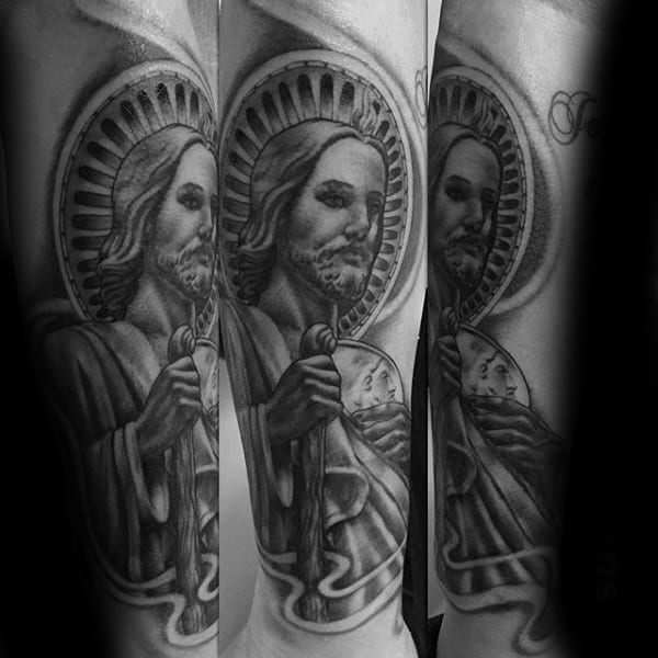 Masculine St Jude Guys Tattoo Inspiration