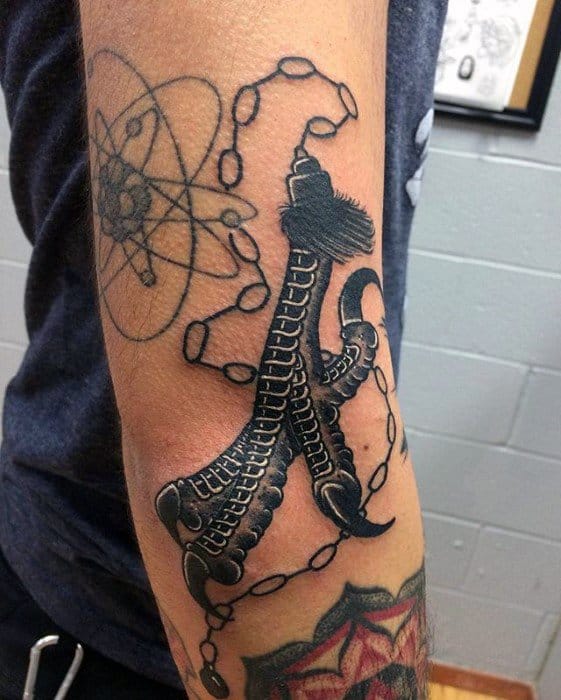 Masculine Talon Tattoos For Men