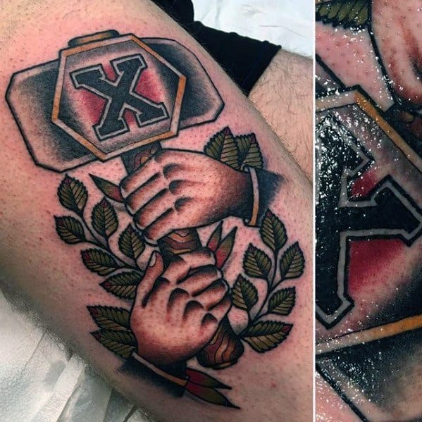Masculine Vintage Tattoos For Men