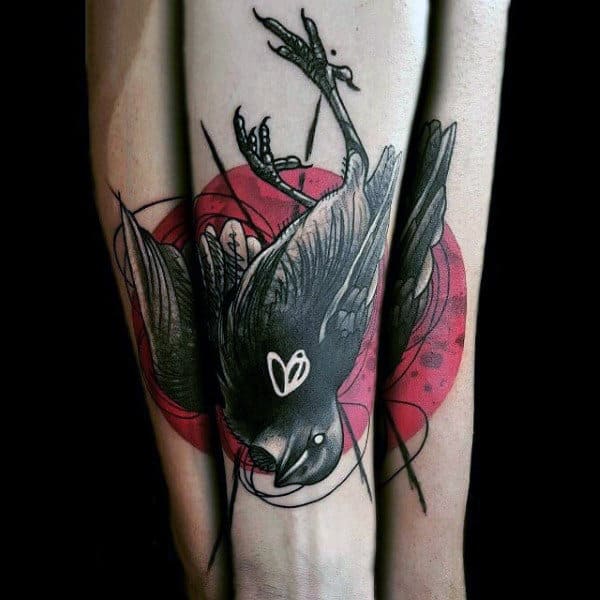 Masterpiece Sparrow Tattoo Guys Calves
