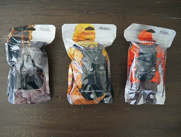 Matador Advanced Series Packs