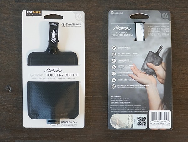 Matador Flatpak Toiletry Bottle Box