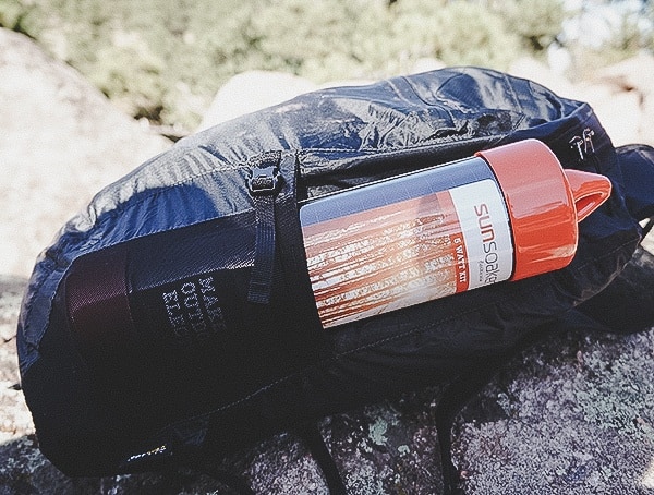 Matador Freefly16 Review Side Mesh Pocket