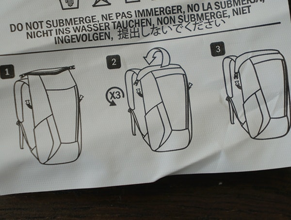 Matador Freerain24 Backpack Waterproof Instructions