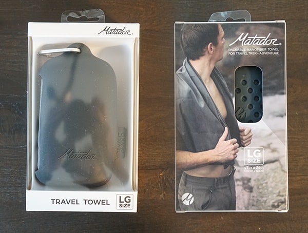 Matador Nanodry Shower Towel Large Box