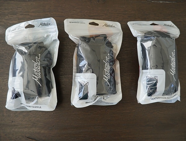 Matador Ultralight Advanced Series Gear Reviews