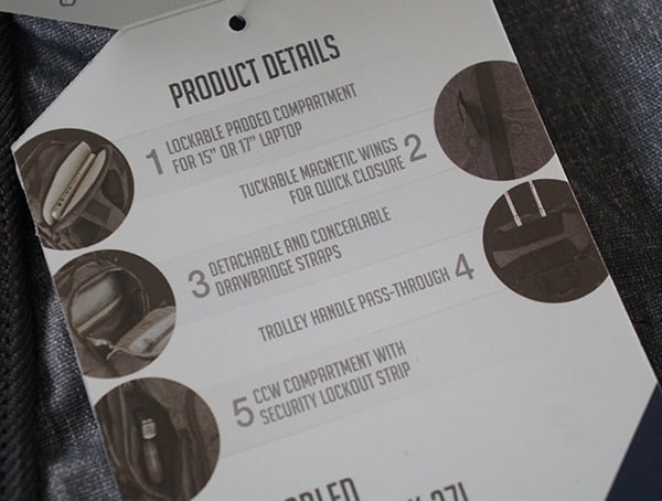 Maxpedition Entity 27 Backpack Highlights Tag