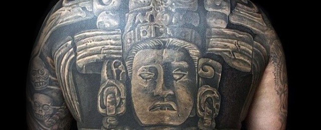 Mayan Tattoos For Men