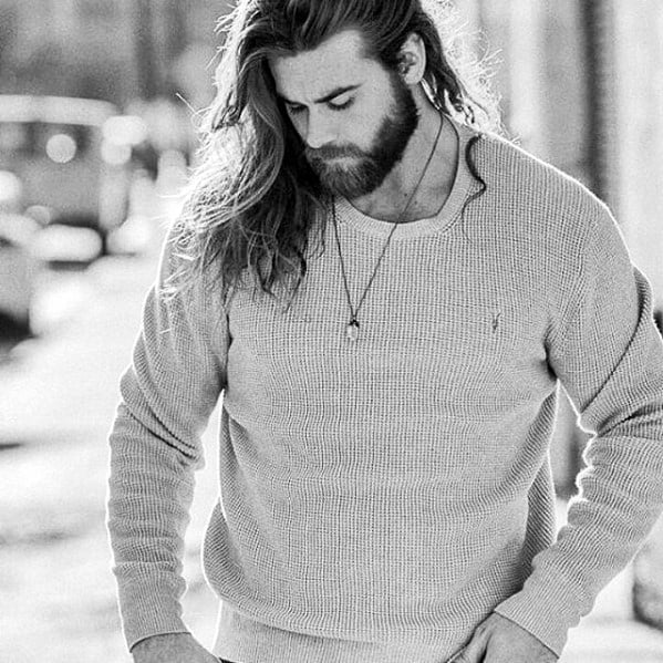 Medium Beard Styles Male