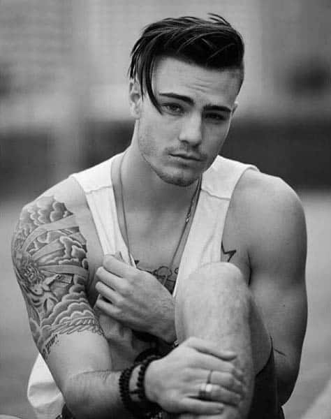 Medium Cut Male Hairstyles For Thick Hair