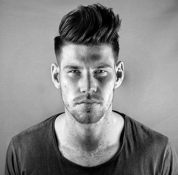 Medium Hair Styles Men Quiff