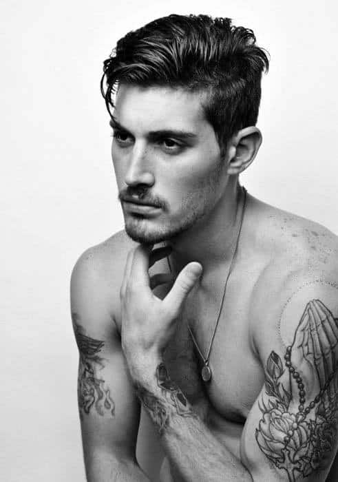 Medium Haircuts For Men With Thick Hair