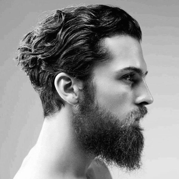 Medium Hairstyles For Men With Thick Hair Wavy