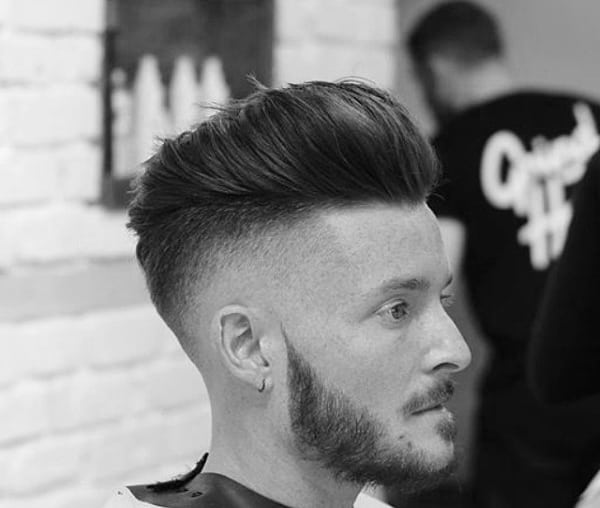 Medium Length Pompadour Hair For Males