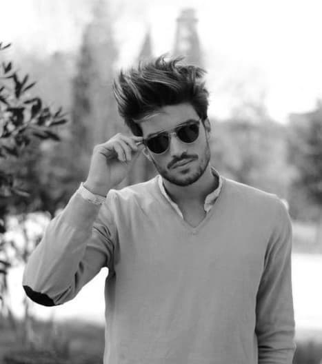 Medium Mens Messy Hair Cuts