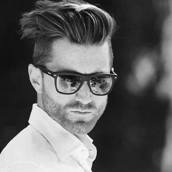 Medium Short Haircuts For Thick Hair For Men