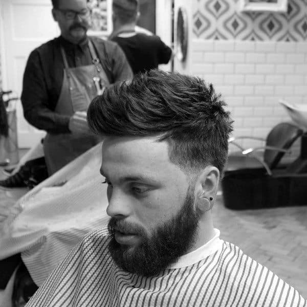 Medium To Short Male Haircuts For Wavy Hair