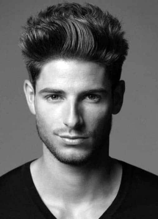 Medium To Short Male Hairstyles For Thick Hair