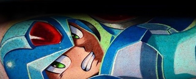 Megaman Tattoo Designs For Men