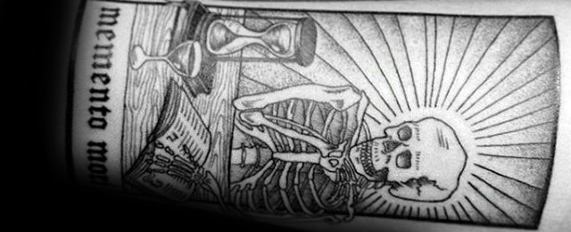 Memento Mori Tattoo Designs For Men
