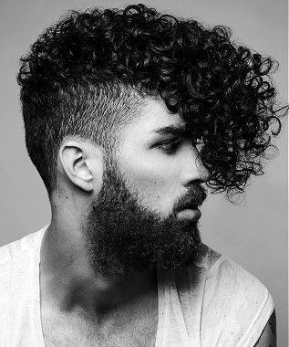 Men Long Curly Hair Styles