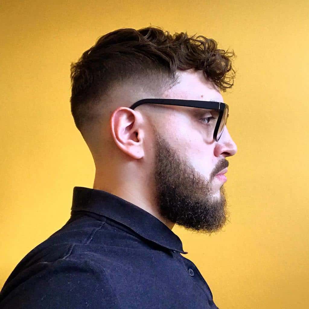 Curly French Crop Hairstyle