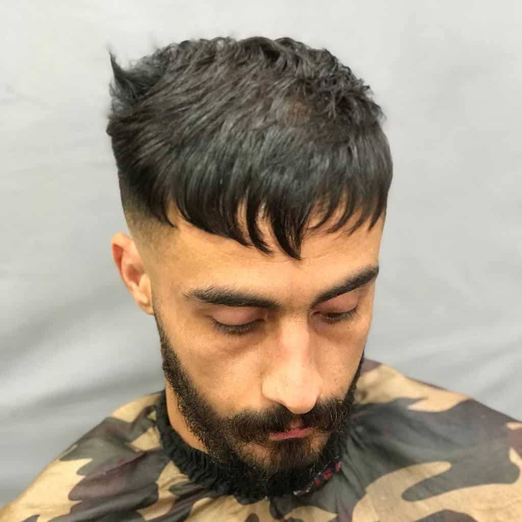 Overly Textured Fringe With Short Sides