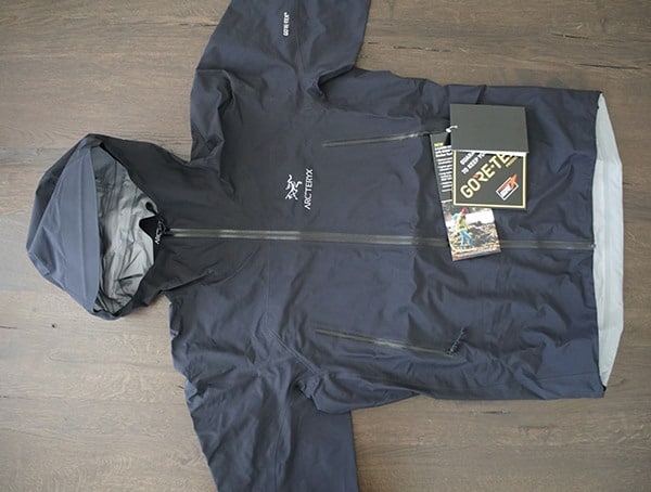 Mens Arcteryx Zeta Lt Jacket With Gore Tex Fabric