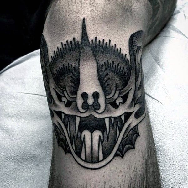 Mens Arms Manly Weird Beast Tattoo