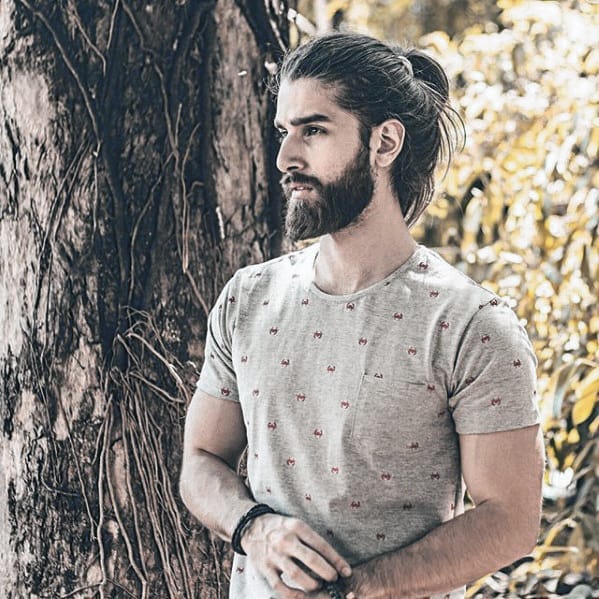Mens Beard Manly Style Idea Inspiration