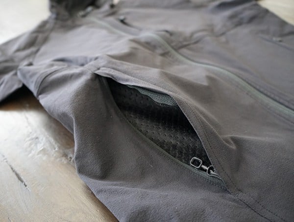 Mens Beyond Clothing Velox Light Softshell Side Hand Pockets