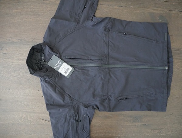 Mens Black Beyond Clothing K5 Velox Light Softshell Jacket