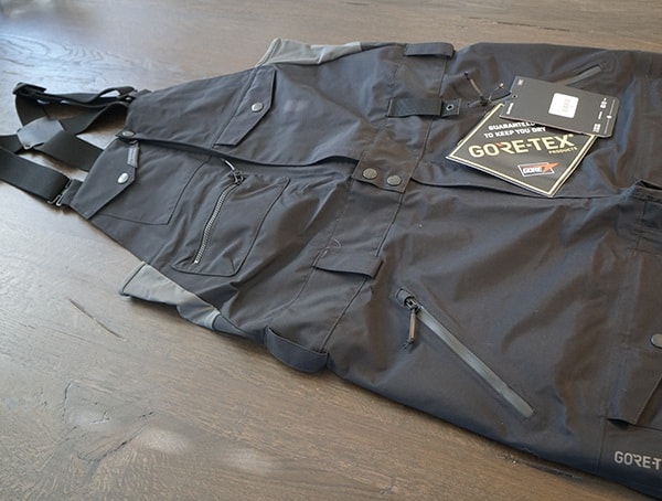 Mens Black Dakine Stoker Gore Tex 3l Bib Front