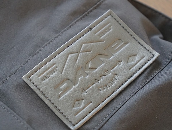 Mens Black Dakine Stoker Gore Tex 3l Bib Leather Embossed Logo Patch