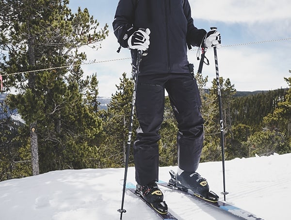 Mens Black The North Face Fuse Brigandine Skiing Bibs Review