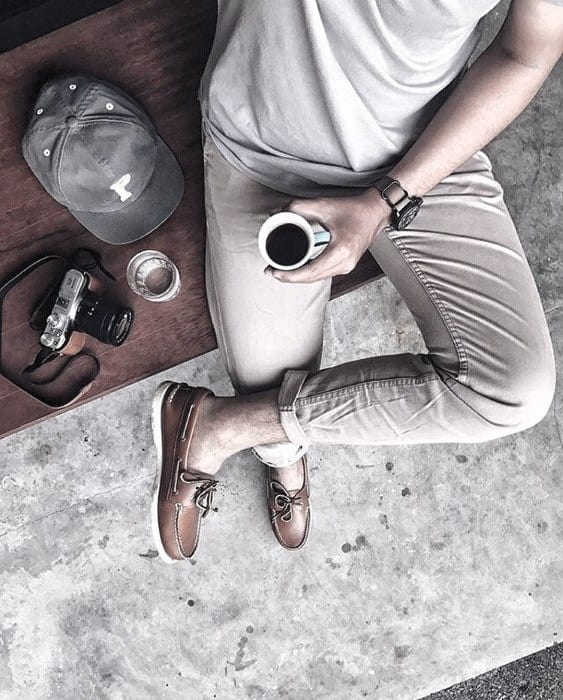 Mens Boat Shoes How To Wear Outfits Style Looks